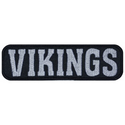 Vikings Embroidered Strip Sew-on Nordic mythology Sew-on Patch #1 Vikings Embroidered Strip Sew-on Nordic mythology Sew-on Patch #1