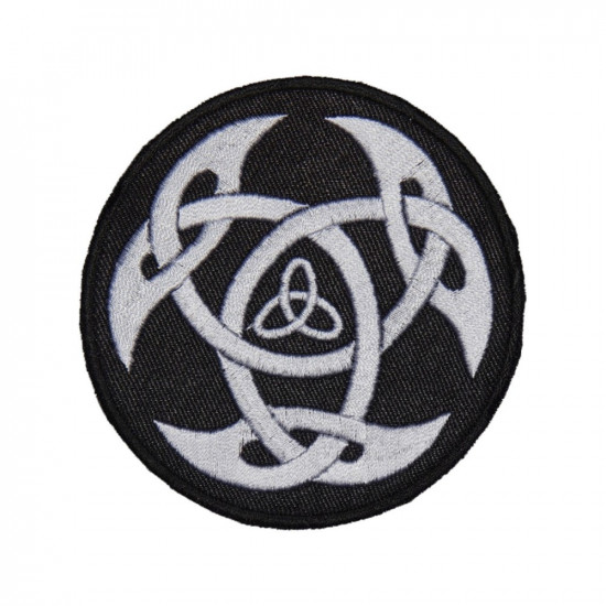 Celtic Embroidery Ancient knot Sew-on Machine patch 