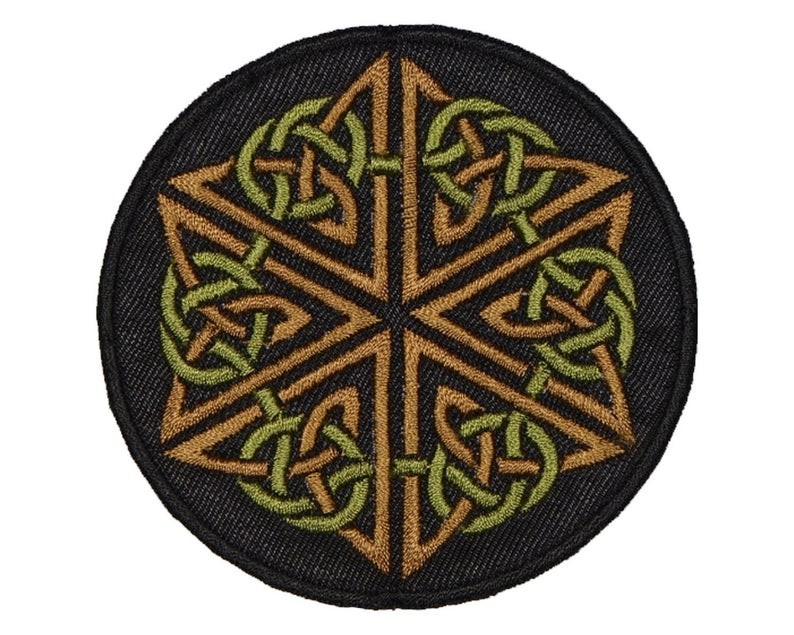 アンティークイタリア ブラットレース刺繍マット 神話の人物と