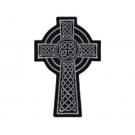 Celtic Ornament Cross annähen Stickmaschine Patch