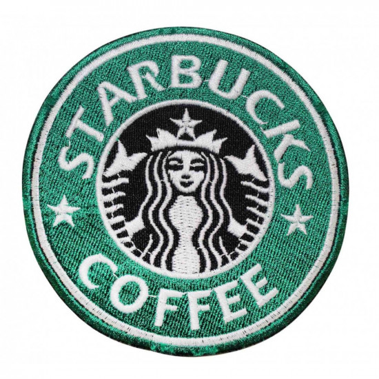 Starbucks Coffee Corporation embroidery Sew-on Sleeve patch