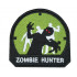 Zombie Hunter Stickerei handgemachte Aufnäher Ärmel handgefertigt