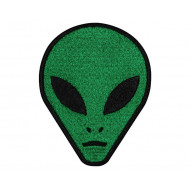 Alien Embroidery Area 51 Sew-on Handmade Sleeve patch Alien Embroidery Area 51 Sew-on Handmade Sleeve patch