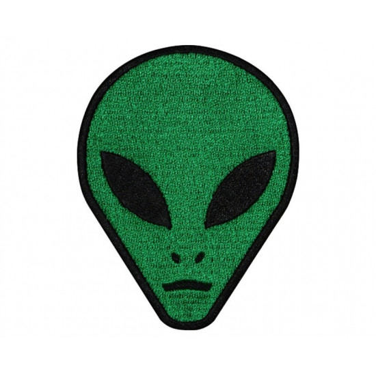 Alien Embroidery Area 51 Sew-on Handmade Sleeve patch