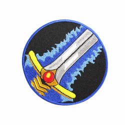 WoW Warrior Class World of Warcraft Embroidered Sew-on / Iron-on / Velcro Patch WoW Warrior Class World of Warcraft Embroidered Sew-on / Iron-on / Velcro Patch
