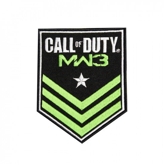 Patch à coudre / à repasser / velcro pour jeu à la première personne Call of Duty MW 3