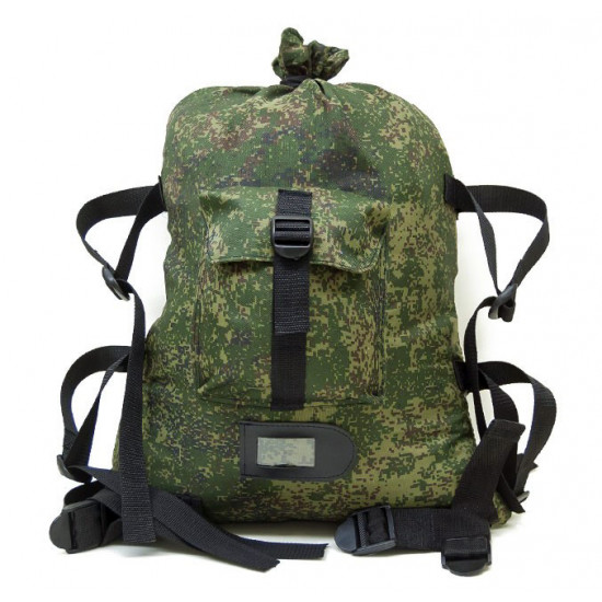 Russian digital pixel soldiers camo backpack sidr