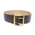 Soviet  military portupeya brown   officer leather belt