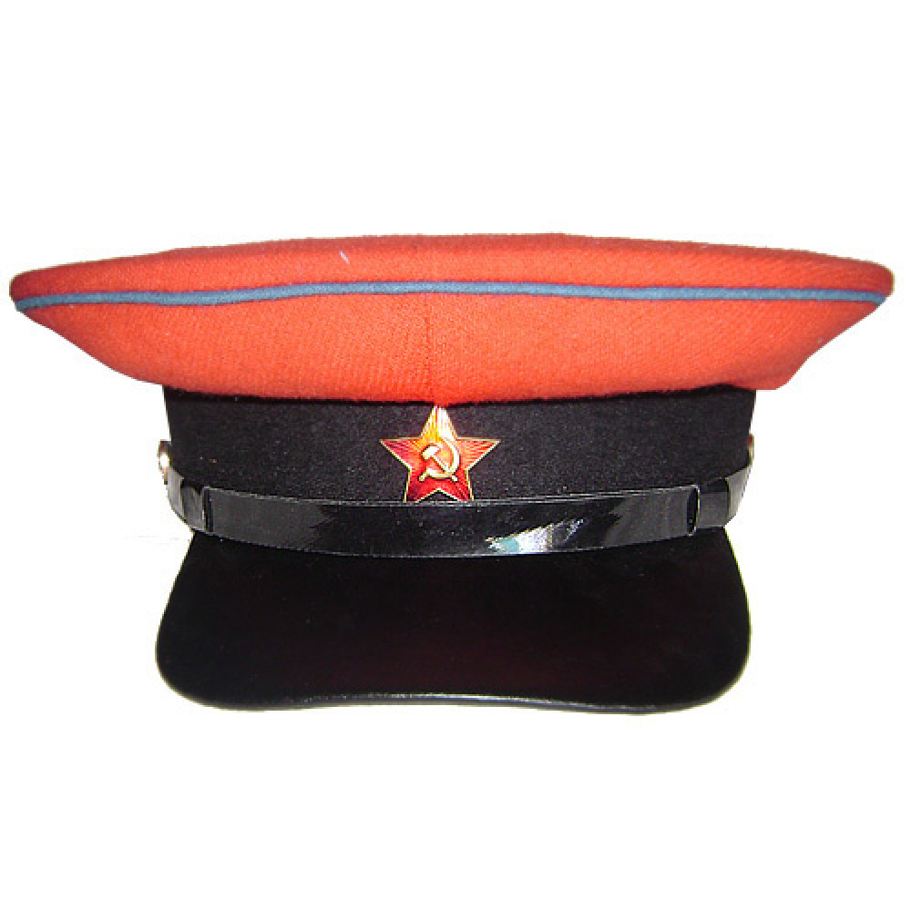 Russian ww2 type railroad commandant military visor hat