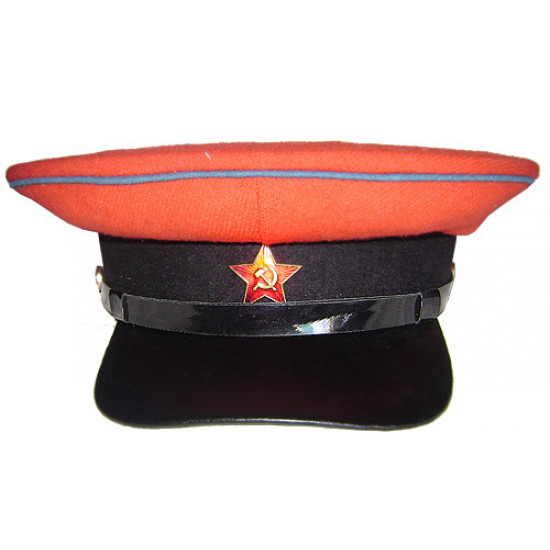   ww2 type railroad commandant military visor hat