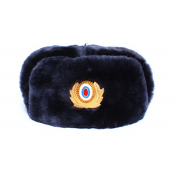 police winter hat ushanka   police winter hat ushanka