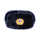 Chapeau d'hiver de la police russe ushanka