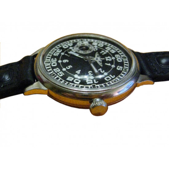 Russische mechanische Armbanduhr MOLNIJA / sowjetische Molnia "Shturmanskie"