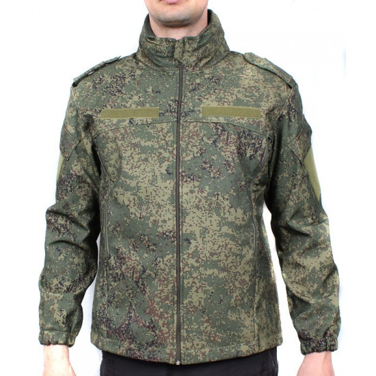 Pixel de la chaqueta camo táctico de ejército ruso