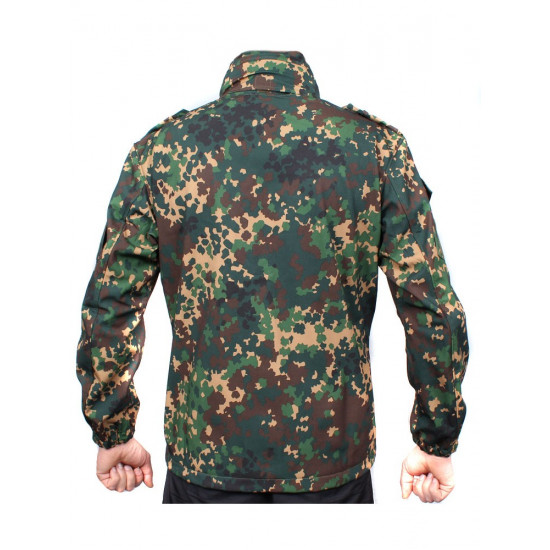 Russian army tactical camo jacket fracture
