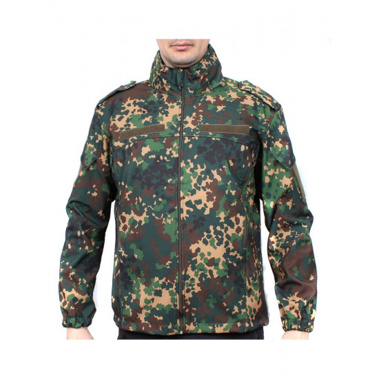 Russian army tactical camo jacket fracture