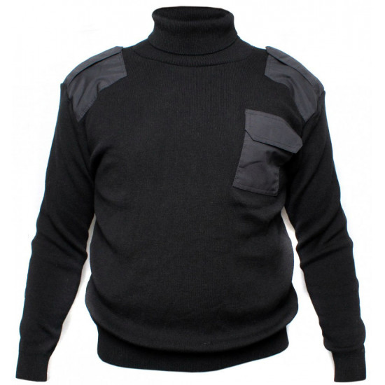 Vodolazka sweater Warm winter jacket Long neck Turtleneck knitted sweater Tactical gear