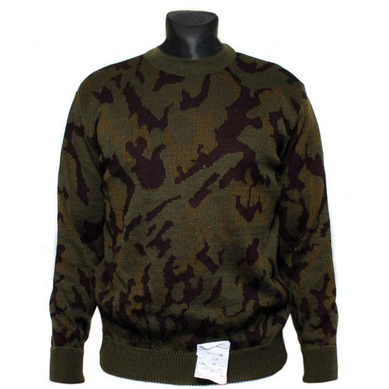 Warm winter knitted sweater airsoft tactical jacket FLORA GREEN