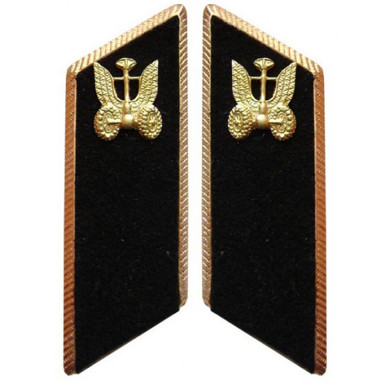 Soviet military /   army automobile troops parade collar tabs