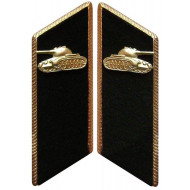 Soviet military army tank forces parade collar tabs Soviet military army tank forces parade collar tabs