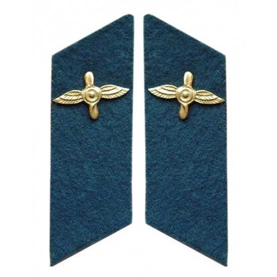 Soviet military / russian army air force collar tabs