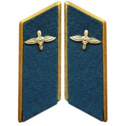 Soviet military army air force parade collar tabs Soviet military army air force parade collar tabs