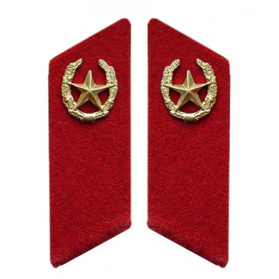 Soviet military / russian army infantry troops collar tabs