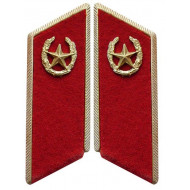 Soviet military army infantry troops parade collar tabs Soviet military army infantry troops parade collar tabs