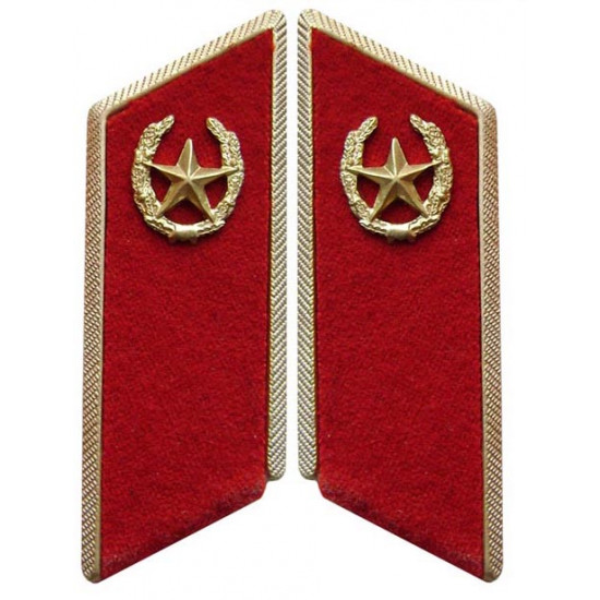 Soviet military /   army infantry troops parade collar tabs