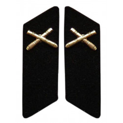 Soviet military army artillery troops collar tabs  Soviet military army artillery troops collar tabs