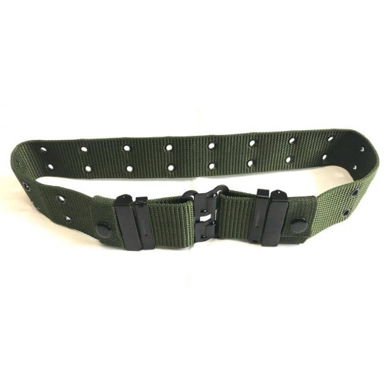   Army soldiers military nylon / metal tactical belt 