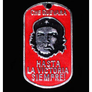 Che guevara metal tag "hasta la victoria siempre" Che guevara metal tag "hasta la victoria siempre"