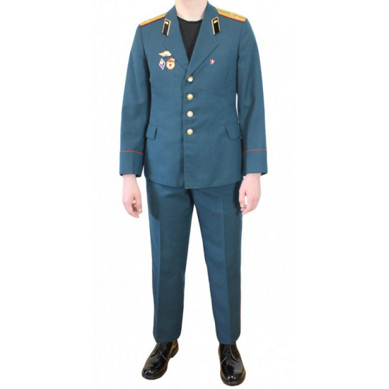 Costume d'officier de char de l'armée rouge uniforme russe WW2 mondiale soviétique