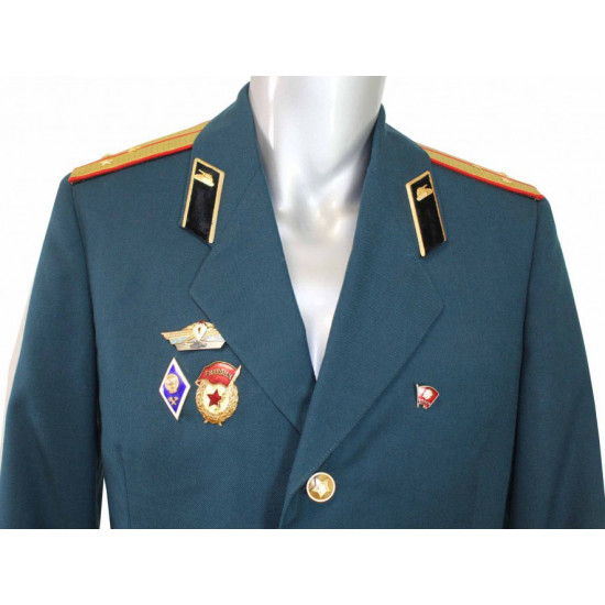Costume d'officier de char de l'armée rouge uniforme russe WW2 mondiale soviétique