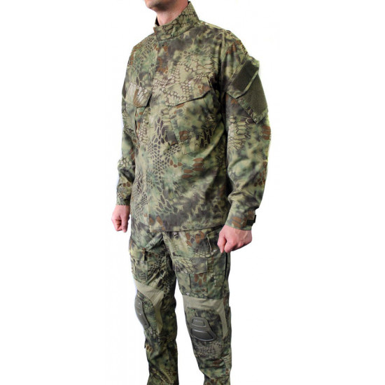 Tactical python forest camo uniform "Thunder" Airsoft suit Professional "Grom" Training gear