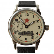 Russische Herren Mechanische Handuhr "Lokomotiv" Armbanduhr Russische Herren Mechanische Handuhr "Lokomotiv" Armbanduhr