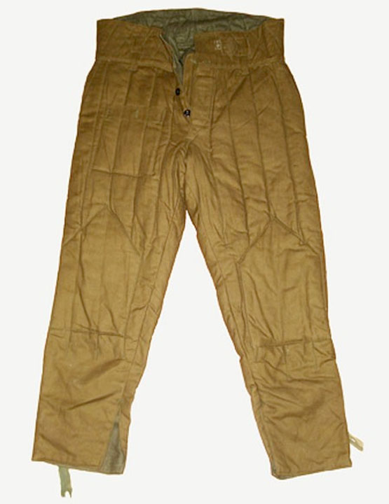 Soviet Army military winter trousers 