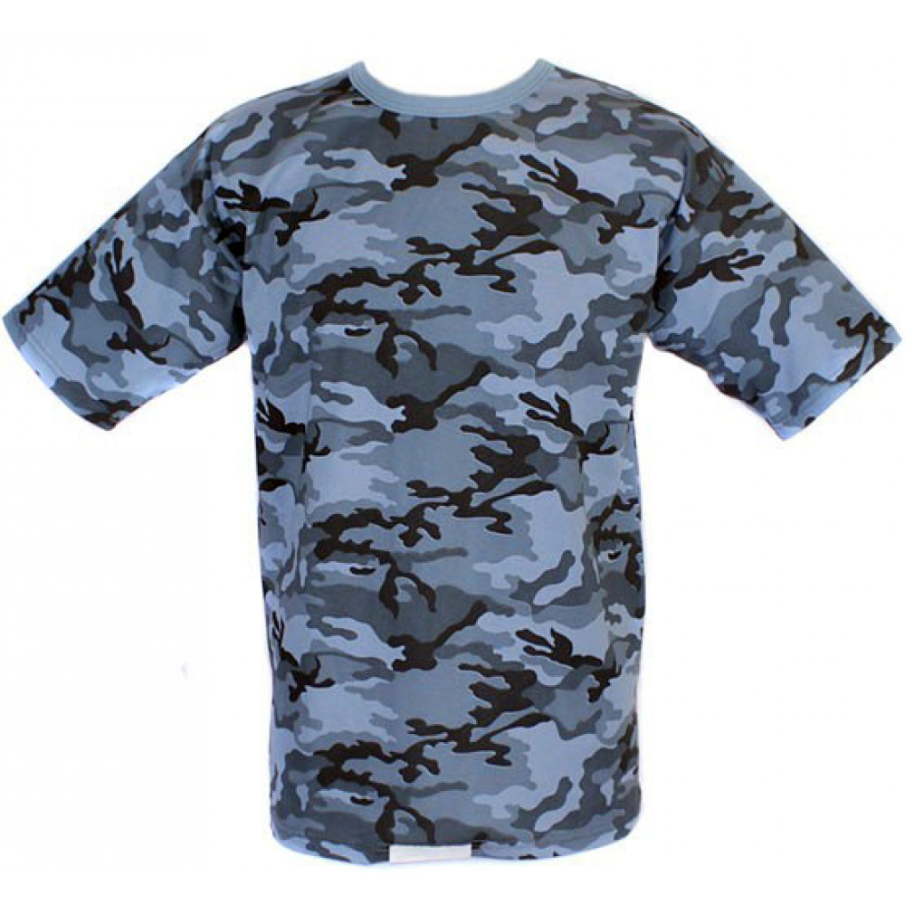 ロシアの戦術的な迷彩uflge Tシャツ植物相青 ロシアの戦術的な迷彩uflge Tシャツ植物相青