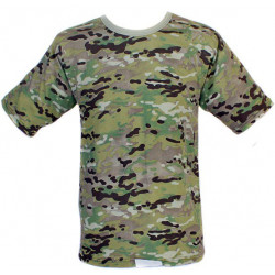 Camiseta camuflaje táctico multicam Camiseta camuflaje táctico multicam