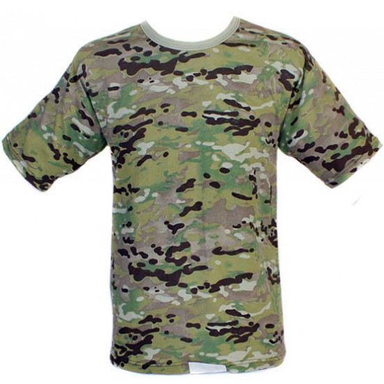 Camiseta camuflaje táctico multicam