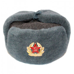 Vintage WWII Soviet Ushanka - Winter Hat Vintage WWII Soviet Ushanka - Winter Hat