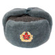 Vintage russian ushanka original soviet military warm winter trapper hat 