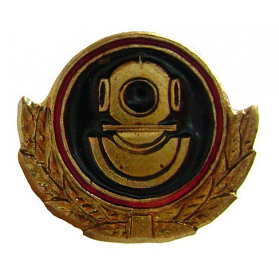 Soviet small badge diver naval 