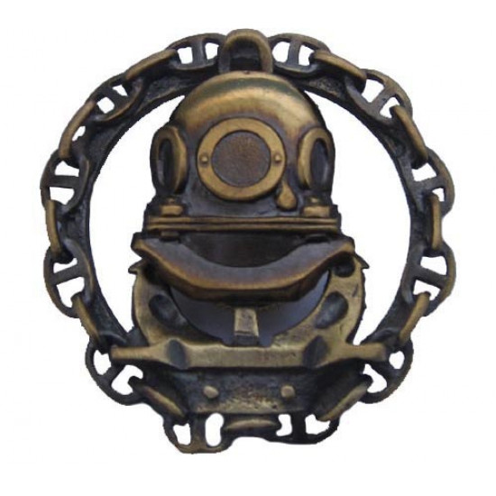   diver school graduate badge military naval fleet