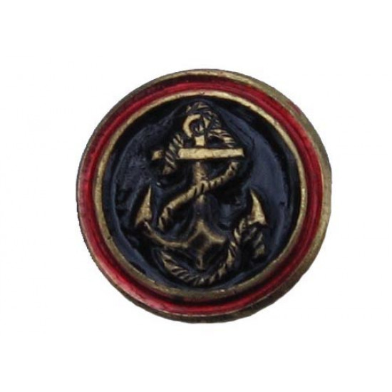 Soviet metal marines emblem badge anchor military logo