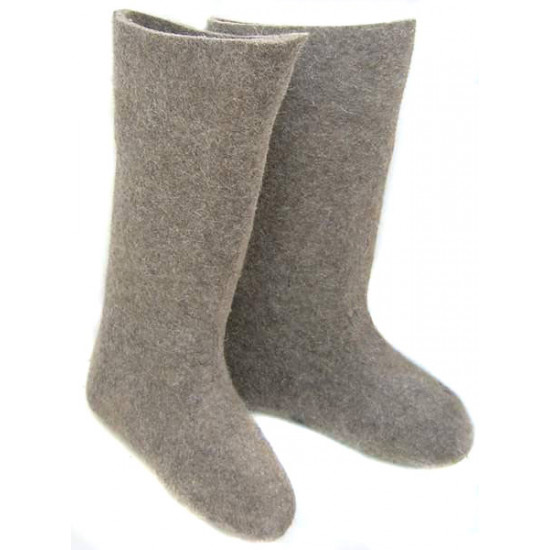 Soviétique / bottes de laine d`hiver russes valenki