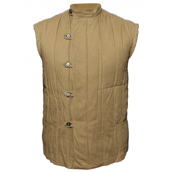 Soviet military warm vest - waistcoat telogreika