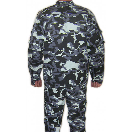 Tactical "Day-Night" camo suit Airsoft jacket and trousers Camouflage suit for training
