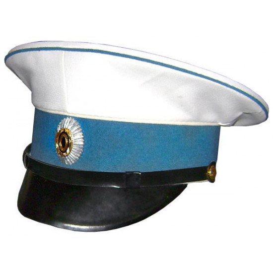 Casquette de visière de garde blanche de régiment d`infanterie de guérilleros alekseev général