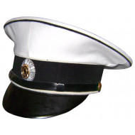 Casquette de visière de garde blanche de régiment de martovsky Casquette de visière de garde blanche de régiment de martovsky